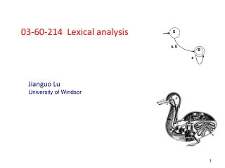 03-60-214 Lexical analysis
