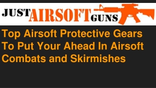 Best Airsoft Protective Gear At Just Airsoft Guns