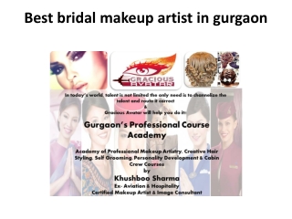 Gracious Avatar - Top Makeup Artist in Gurgaon-Freelance &amp; cabin crew academy