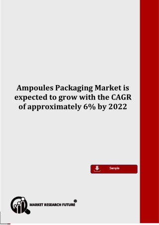 Ampoules Packaging Market Business Revenue, Future Scope, Market Trends, Key Players and Forecast to 2022