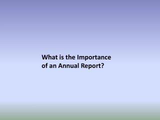 Workplace Compliance Services Annual Report