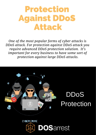 Protection against DDoS attack