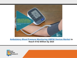 ABPM Devices Market to Show $142 Million by 2025