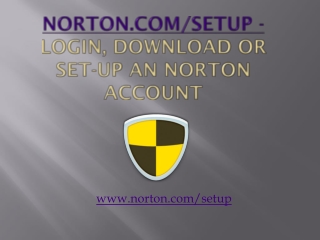 Steps to download and install Norton setup from www.norton.com/setup