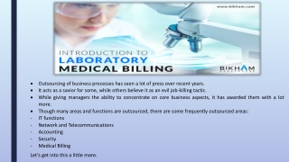 The best laboratory medical billing services at the most affordable rates.