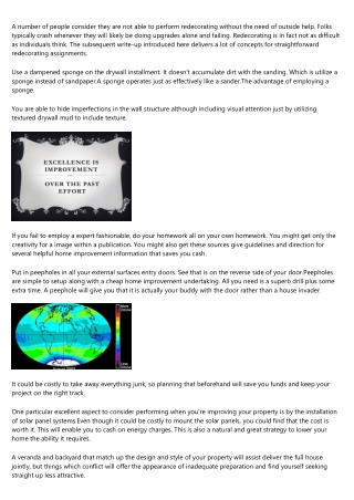 Enhance Your Home Using These Noise Concepts