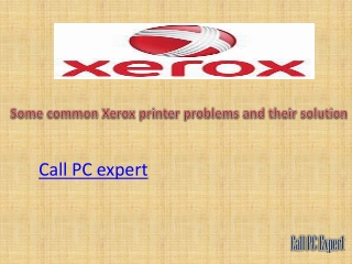 xerox printing problem