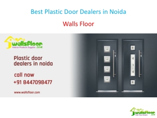 Best Plastic Door Dealers in Noida