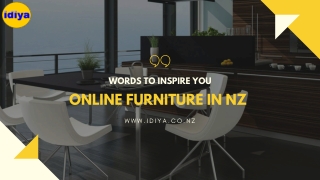 Online Furniture Stores in Hamilton NZ : Idiya.co.nz