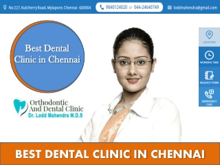 Best Dental Clinic in Chennai