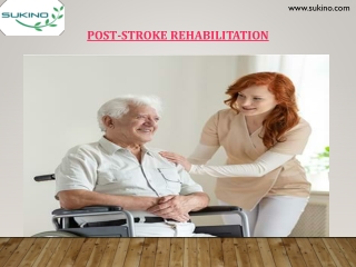 Post-Stroke Rehabilitation