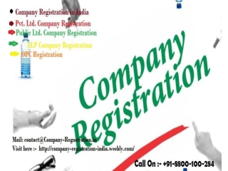 All About Registration of Limited Company in India
