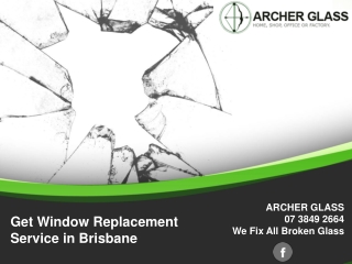 Get Window Replacement Service in Brisbane