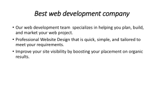 web development services in lahore