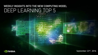 9/23 Top 5 Deep Learning