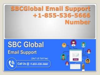 SBCGlobal Email Support 1-855-536-5666 Number