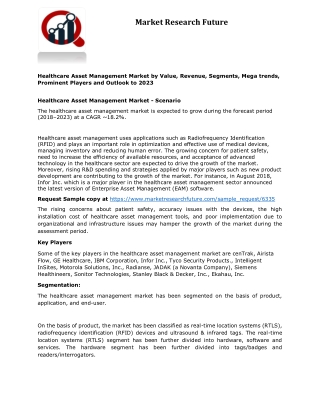 Healthcare Asset Management Market