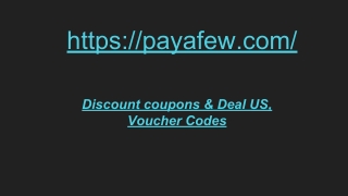 Discount coupons & Deal US/Voucher Codes