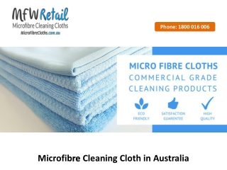 Microfibre Cleaning Cloth in Australia