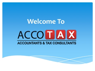 Best Small Business Accountants London By Accotax
