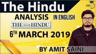 Daily The Hindu Editorial Analysis of 6 Mar 19