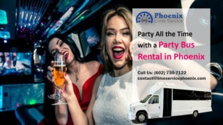 Party Bus Rental in Phoenix