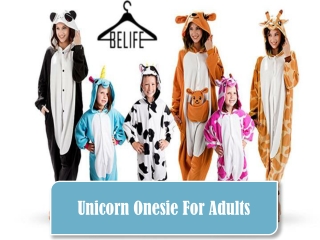 Unicorn Onesie for Adults