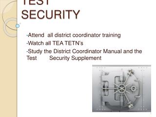 TEST SECURITY
