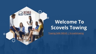 Towing SAN DIEGO | Scovelstowing