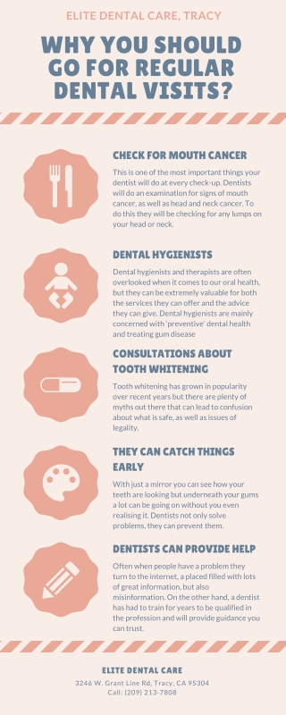 Why You Should Go for Regular Dental Visits - Elite Dental Care Tracy