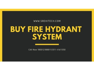 Buy Fire Hydrant System