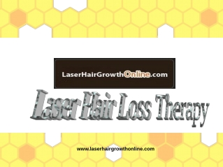Laser Hair Loss Therapy