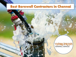 Best Borewell Contractors in Chennai