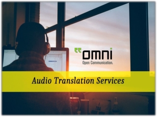 Best Audio Translation Services in Houston