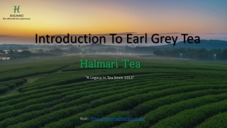 Loose Earl Grey Tea Leaves UK | Halmari Tea
