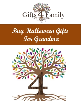 Buy Halloween Gifts For Grandma