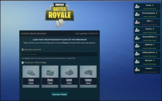 Fortnite V Bucks Cheats and Hack Tools Online Resources Generator 2019