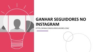 ganhar seguidores no instagram