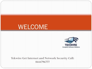 Tekwire | Get Internet and Network Security Call: 8444796777