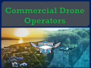 Commercial Drone Operators