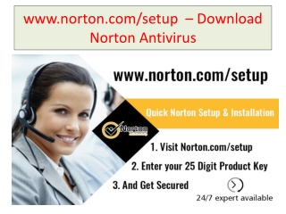 norton.com/setup - Download Or Setup an Account