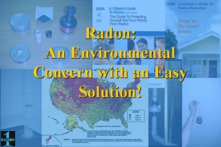 Radon: An Environmental Concern with an easy solution