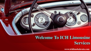 Welcome To ICH Limousine Services