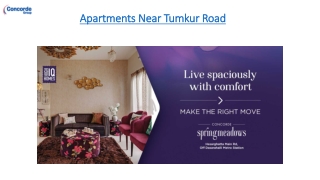 Apartment near Tumkur Road