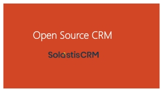 Open source CRM - Solastis