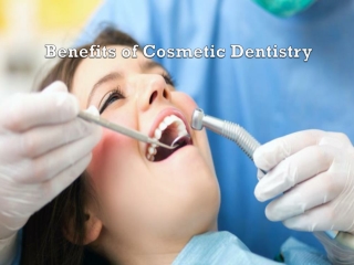 Benefits of Cosmetic Dentistry