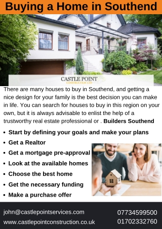 Buying a Home in Southend