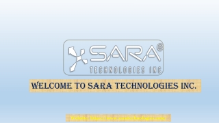 Sara Technologies - Software, Web and Application Development Company