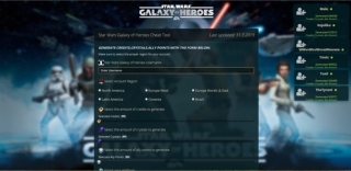 Star Wars Galaxy of Heroes Cheat Tool Online Generator 2019