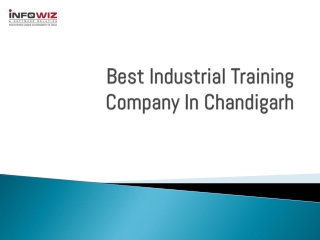 Best Industrial Training Company In Chandigarh